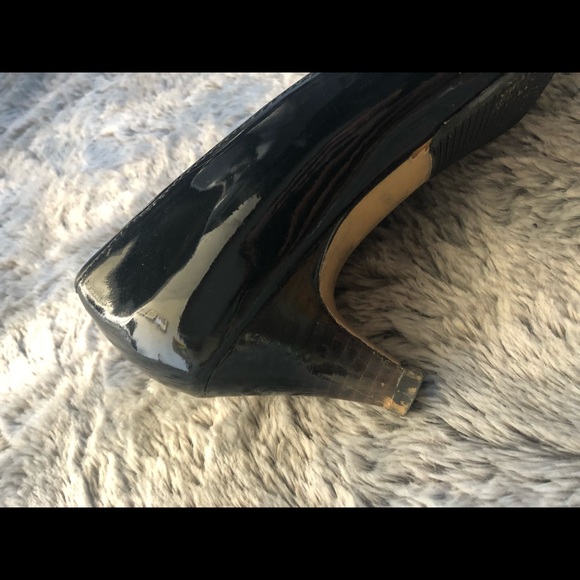 Patent leather kitten heels SIZE 9 - Picture 3 of 6